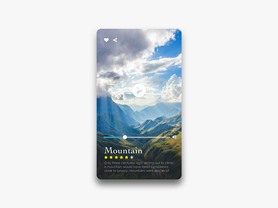 Daily UI Challenge #057 Video Player app daily 100 daily 100 challenge daily challange daily ui dailyui day057 design mobile ui video player