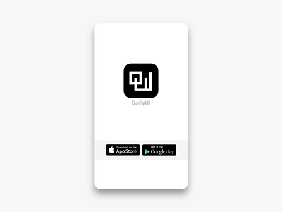 Daily UI Challenge #074 Download App app daily 100 daily 100 challenge daily challange daily ui dailyui day074 design download app icon mobile ui