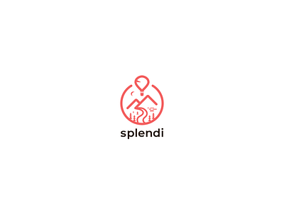 Splendi logo design brand logo logo design splendi travel travel agency