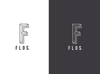 Flos. adobe illustrator bar brand branding creative design graphic designer graphics hospitality icon identity design lettering logo restaurant type typeface vector visual identity