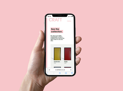 Craft Entrance Doors adobe illustrator architecture brand branding craft craft entrance doors creative design doors entrance doors graphics layout logo mobile mockup ui ux vector web design website