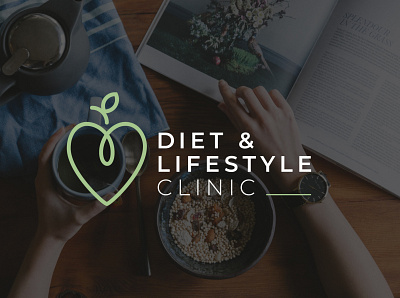 Diet & Lifestyle Clinic adobe illustrator brand branding clinic community creative design diet dietandlifestyle dieting graphics health healthy lifestyle local logo nutrition support vector