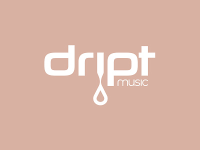 Dript Music adobe illustrator brand branding creative design graphics identity design logo music music label typography vector visual identity