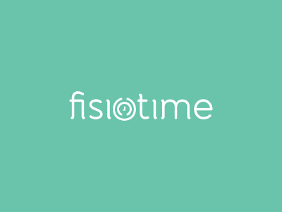 Fisiotime brand branding icon illustration logo mcstudio vector