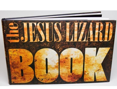 The Jesus Lizard "Book" branding design typography