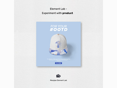 Element Lab - Experiment with product 2d art creative design element flat gradient illustration lab marpipe ootd product technology test