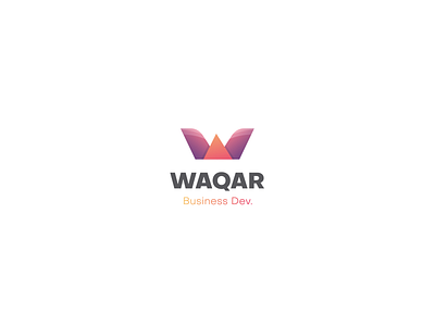 waqar business dev brand businesscard businesslogo logo