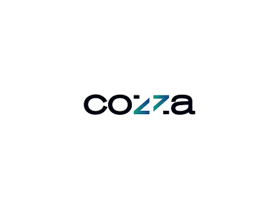 cozza digital app branding design digital logo logo web logotype website