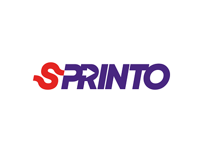 Sprinto Branding / KSA branding branding design delivery logistics company logistics logo logo