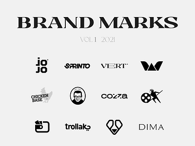 Brand & Marks | 01 brand identity branding graphic design logo logodesign marks