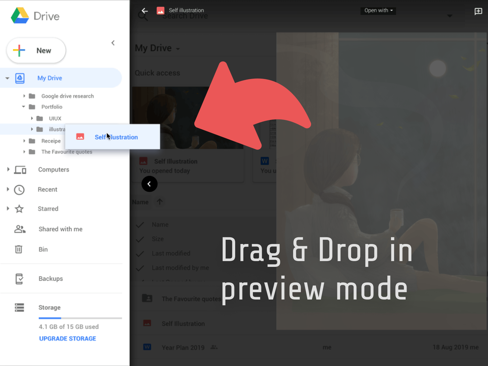 Google Drive Redesign by Luca Luk on Dribbble