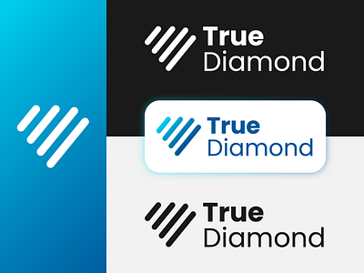 True Diamond Logo digital marketing digital marketing logo logo logo design logo designer