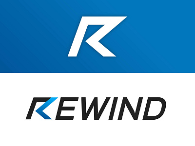 Rewind logo branding design designerlogo logo logo design logodesign rewind logo