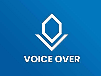 Voice over logo design logo logo design logo mark voice logo voice over