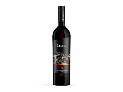 Syrah wine label croatia graphicdesign labeldesign syrah wine label winelabel