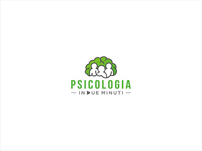 Psicologia - Logo app branding design flat icon logo minimal vector youtube