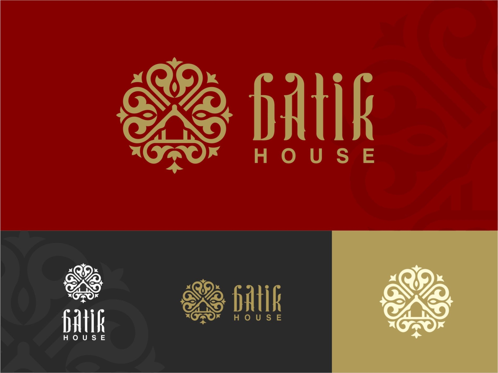  batik  house logo  by imagenatif on Dribbble