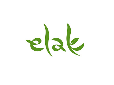 Elak Bio Farm for Organic Vegetables branding design illustration logo typography