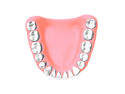 Teeth 3D 3d character drawing illustration