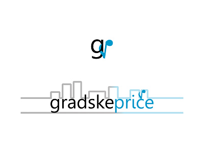 Gradske Priče Logo And Icon adobe illustrator branding design icon illustration illustrator logo minimal vector