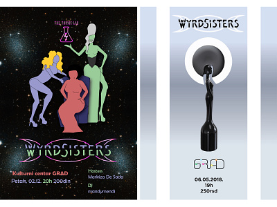 Drag Artist Collective Event Posters