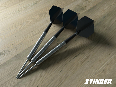 Darts Stinger 180 3d 3d art 3d modeling 3d printing bdo darts design lathe product design