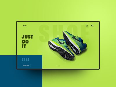 Nike Landing Page Design
