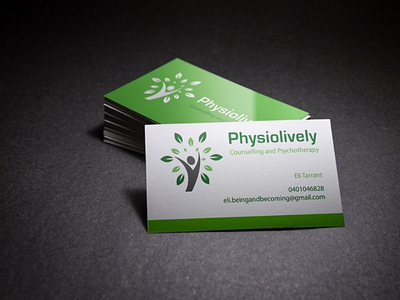 Physiology business card design