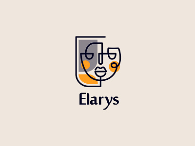 Elarys Decorative Frames Logo brand identity branding design logo logo design logodesign minimal