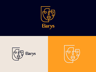 Elarys Decorative Frames Logo branding logo logo design logodesign minimal vector