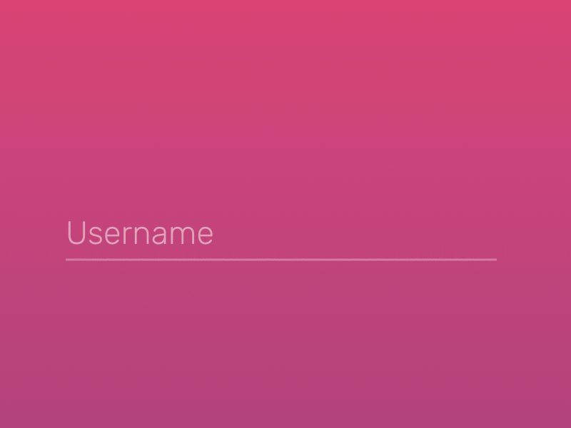 Username, Sign in