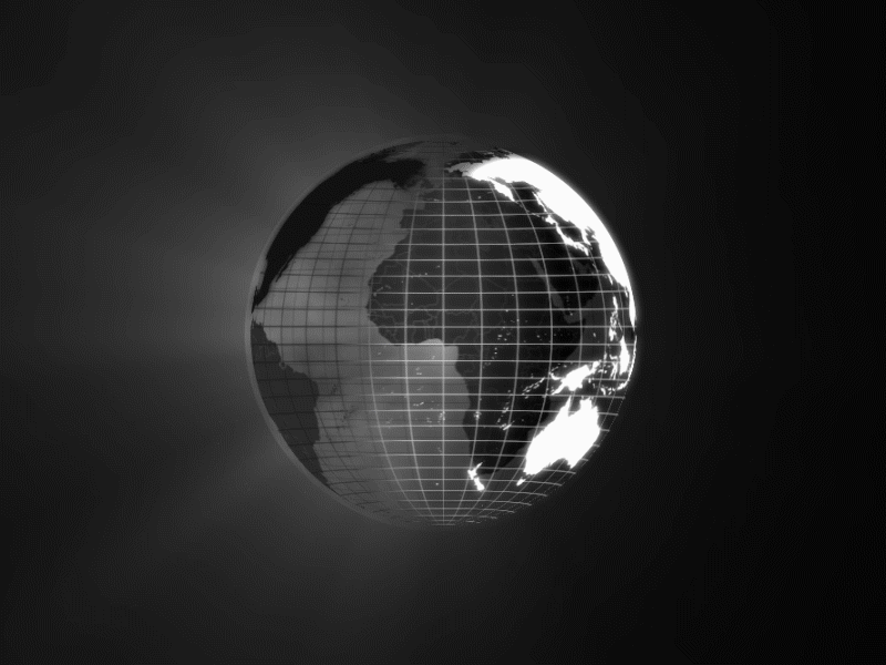 spinning globe- animated GIF after effect aftereffects animated gif animation gif globe globeanimation globeanimation news world world news