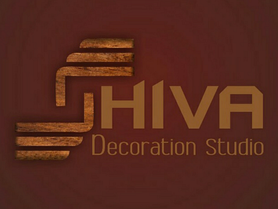 Wooden effect logo design creative best logo design