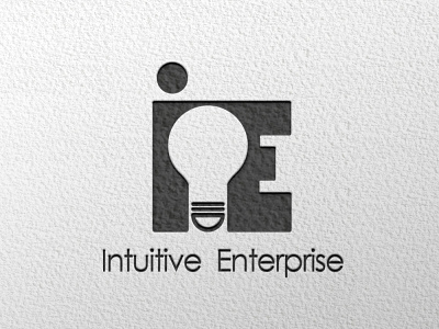 Intuitive Enterprise Logo Design art of the day best logo design concept art creative design designer enterprise graphic design logo logodesign typography design vector