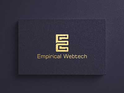 Empirical Webtech Logo Design art of the day best design best logo design bestlogo concept design creative design designer graphic design itlogo logo technology logo typography design vector weblogo