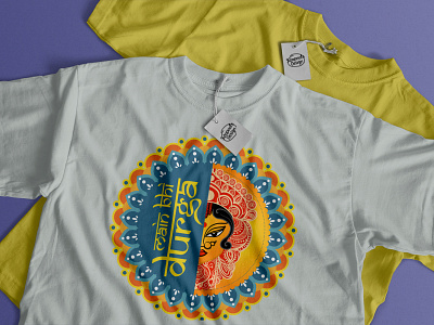 T-shirt Design on Women Empowerment Theme art of the day best design creative designer goddessdurga graphic graphic design illustration indian mandala art tshirt art tshirt design tshirtdesign tshirts typography design vector illustration vectorart