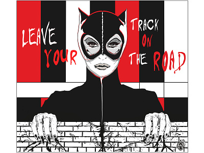 Brainstorming arte digital catwoman corel draw diseño gráfico estilo comic ilustración obra pop art texto vector