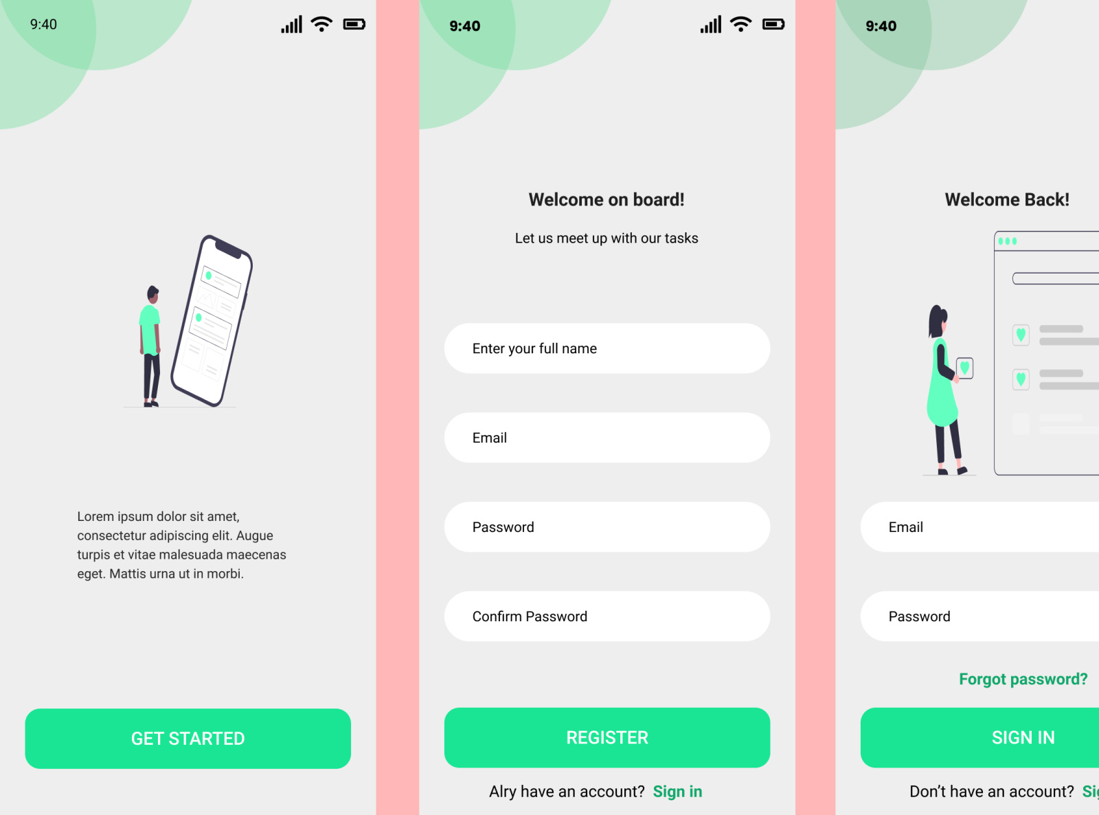 TODO Mobile design by Babafemi Adeogun on Dribbble