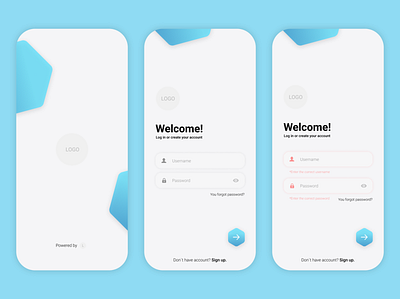 Log in and splash screen UI/UX android application design ios login login screen mobile sign up splashscreen ui uidesign uiux webdesign