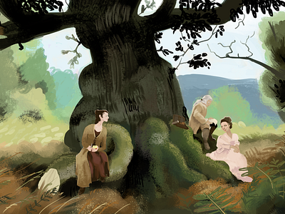 Redesign: Pride and Prejudice (2005) concept art illustration