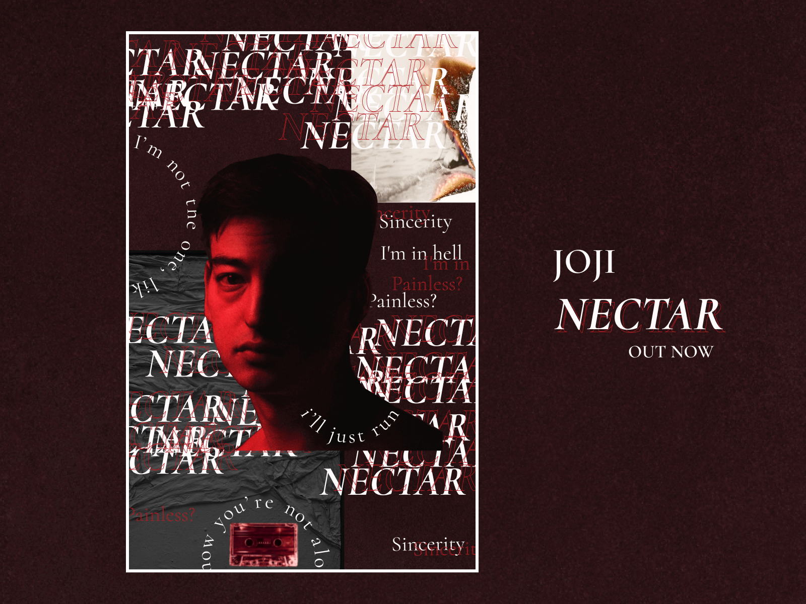 Joji Nectar Poster By Polina Yakymenko On Dribbble