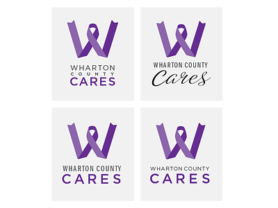 Wharton County Cares WIP cancer county nonprofit ribbon support texas w wharton