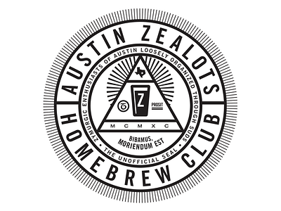 The Official Unofficial Seal of the Austin Zealots