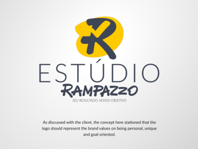 Rampazzo Logo Design branding design gym gym logo icon identity system logo stationery stationery design typography