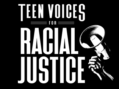 Teen Voices for Racial Justice brand identity branding campaign design corporate marketing graphic design logo logo design print design