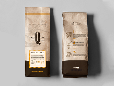 Quiroz - Packaging for a coffee store