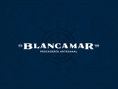 Blancamar - Fish Market Naming and Logo