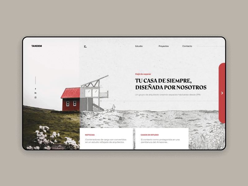 Architecture Studio - Interactive Website Prototype