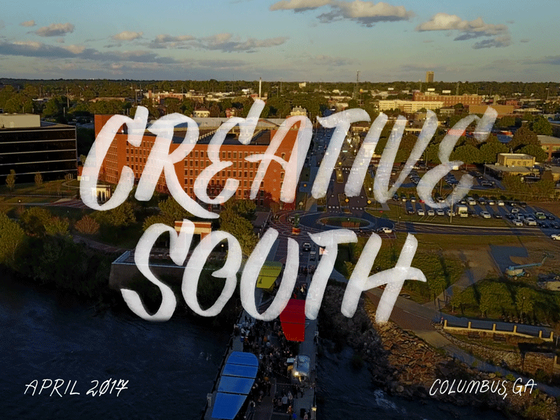 Creative South 2017 VLOG 🍑 community conference creative creative south designer georgia lettering south typography youtube