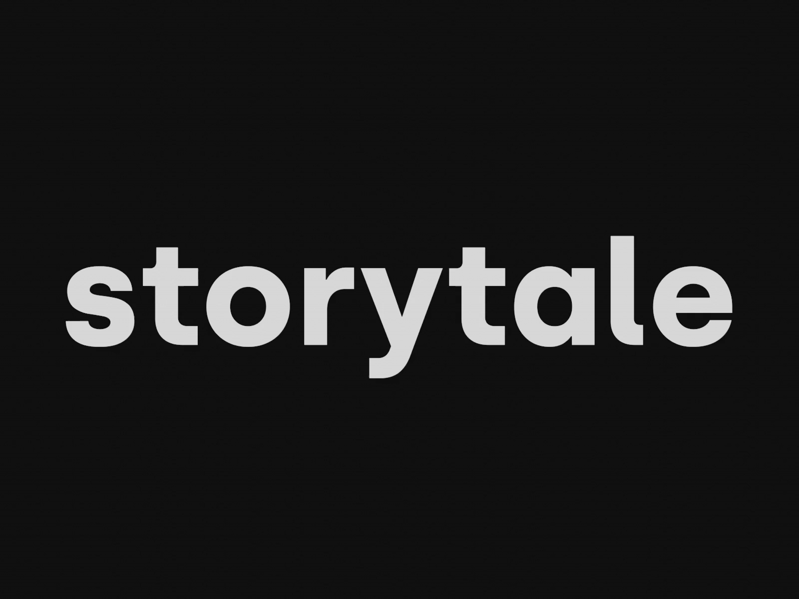 Storytale Studio Logo Animation animation branding design logo